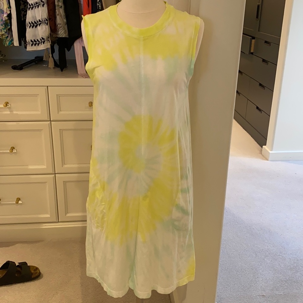 Tie dye ATM dress with pockets